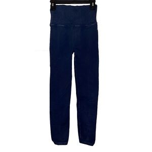 Free People Dark Blue Leggings